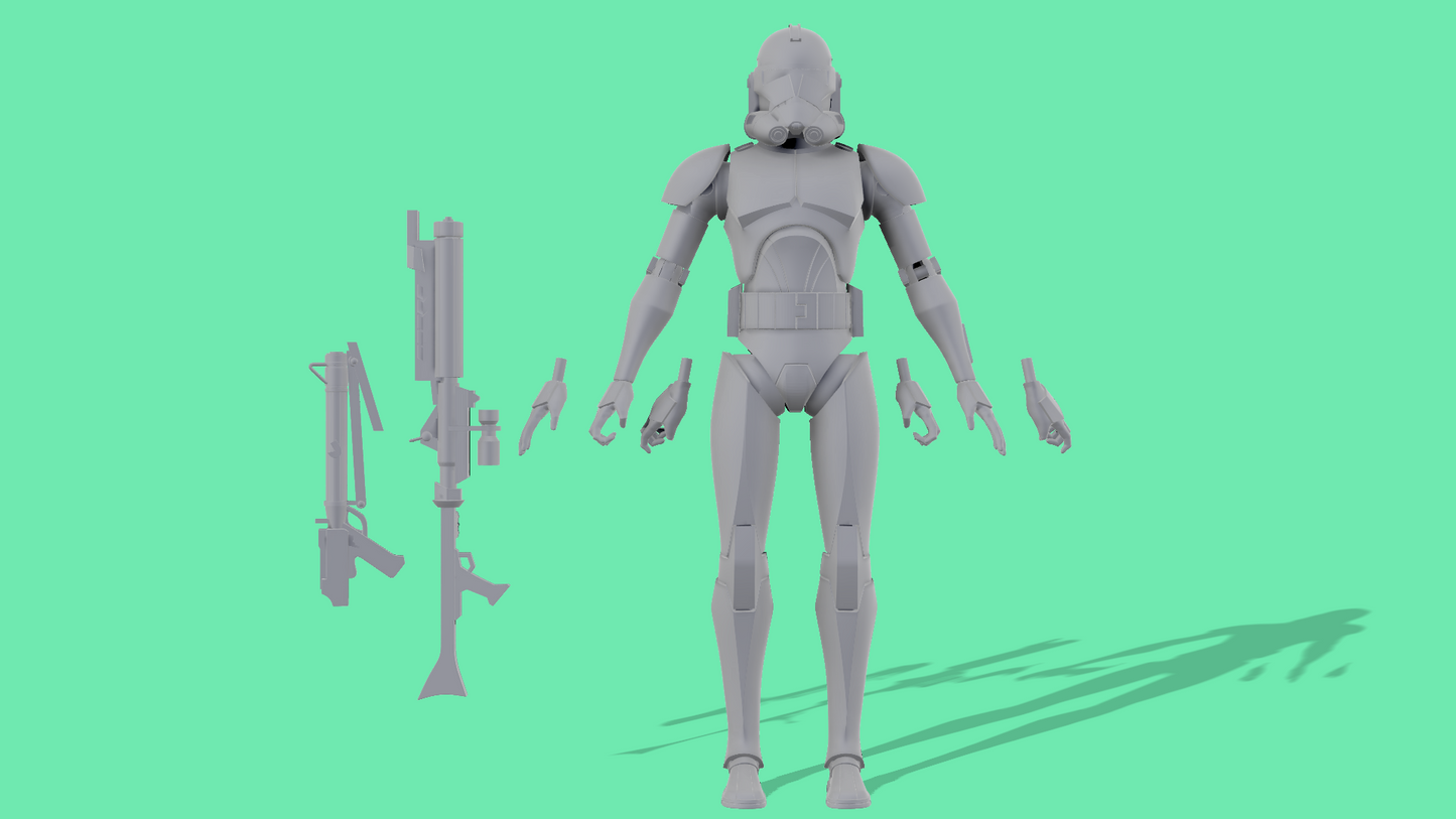 Articulated Animated Clone Kits