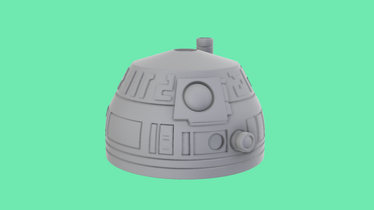 R6-D3 Droid Head