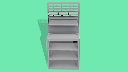 Storage Room Weapons Rack