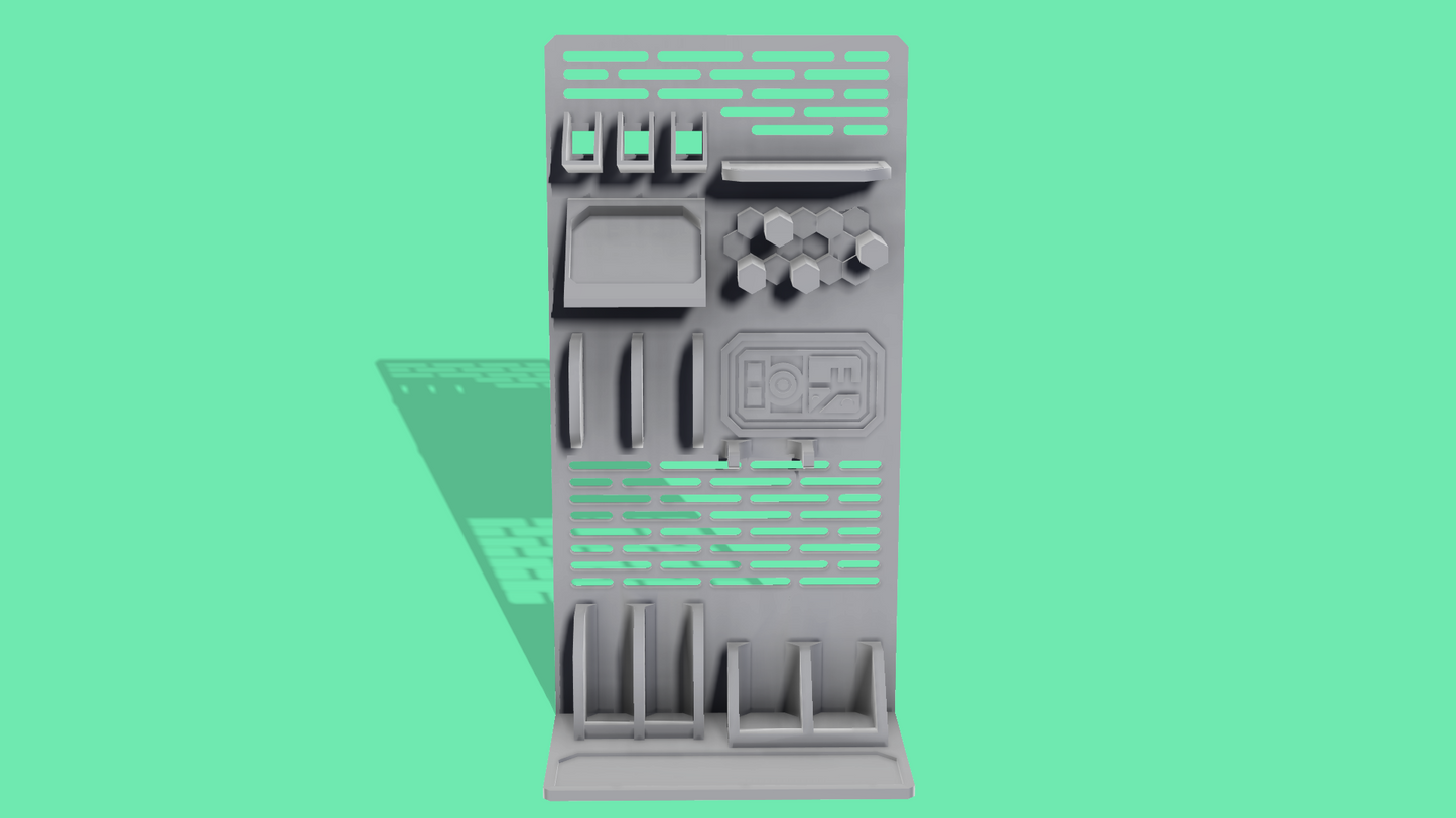 Storage Room Weapons Rack