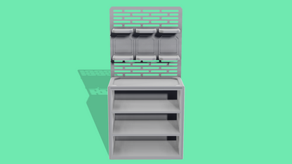 Storage Room Weapons Rack