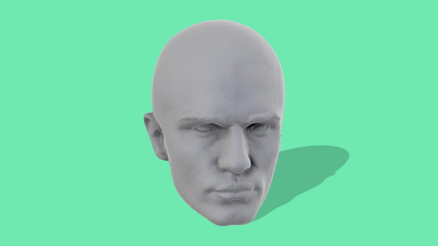 Starkiller Head Sculpts