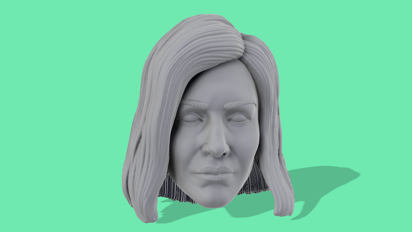Satine Kryze Head Sculpts