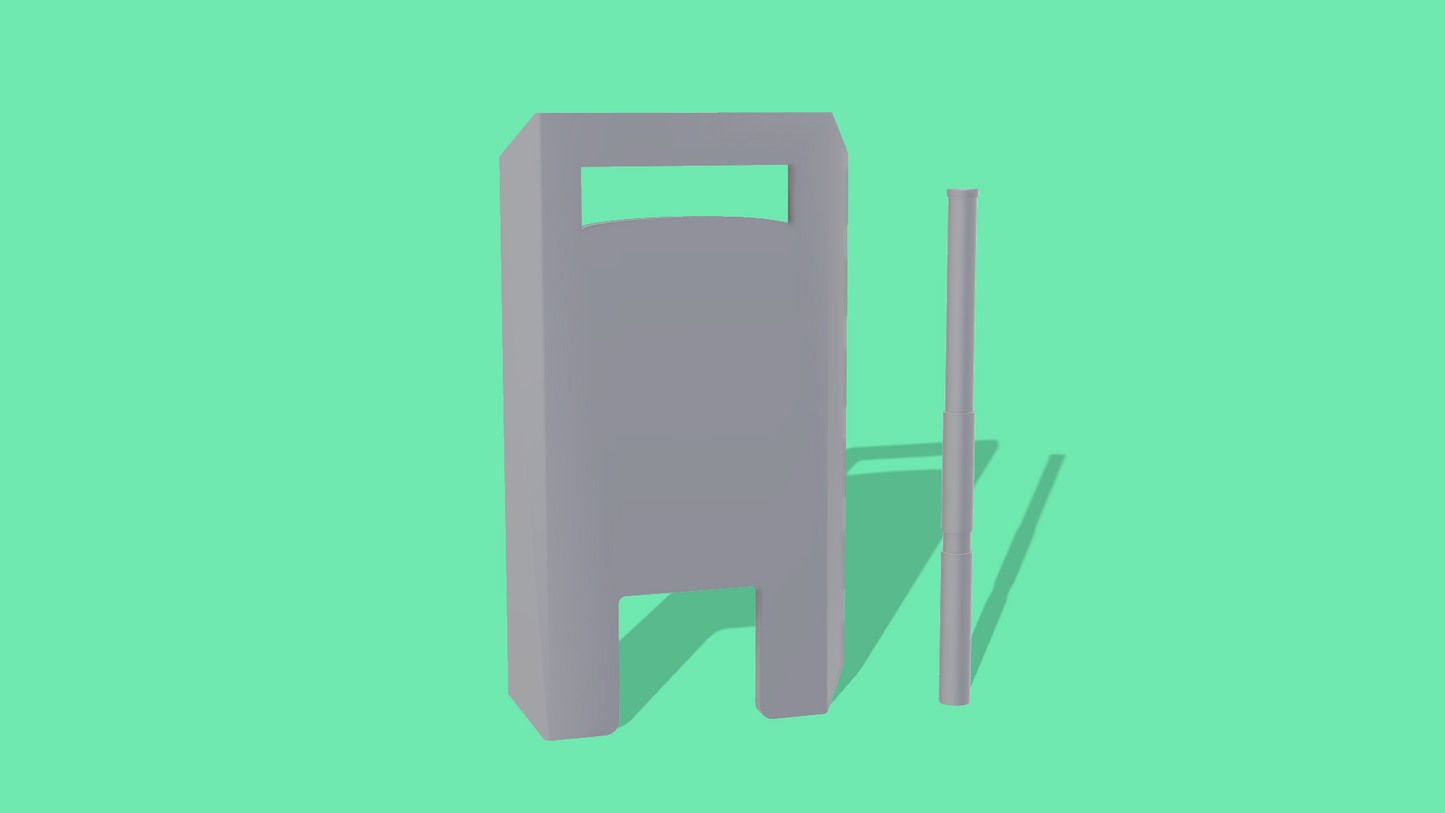 Ferrix Andor Shields with Baton