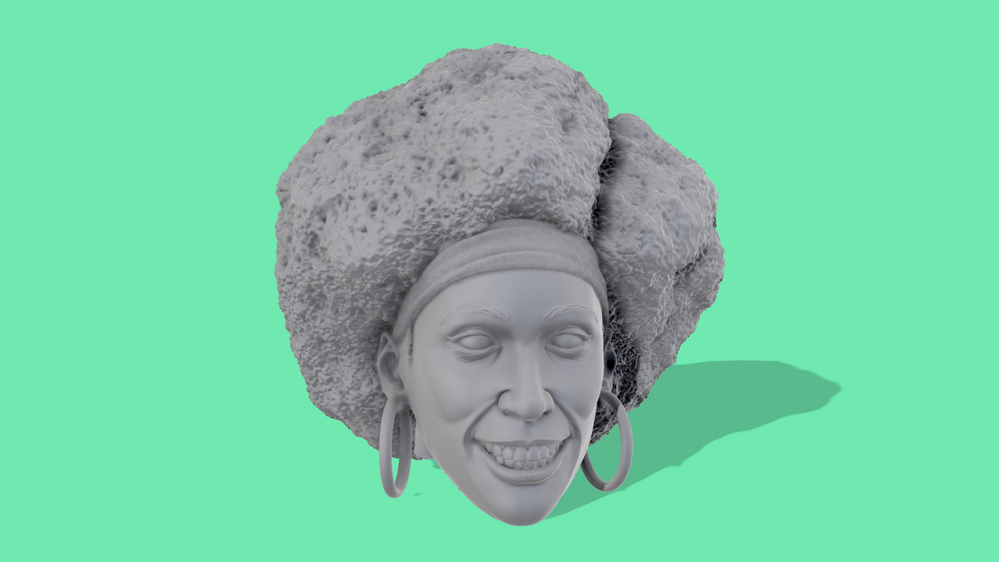 Spider-Woman Head Sculpts