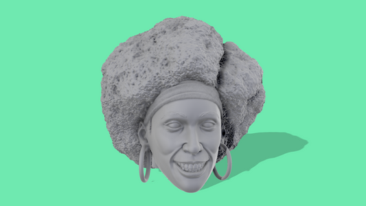 Spider-Woman Head Sculpts