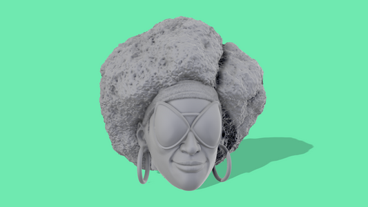 Spider-Woman Head Sculpts