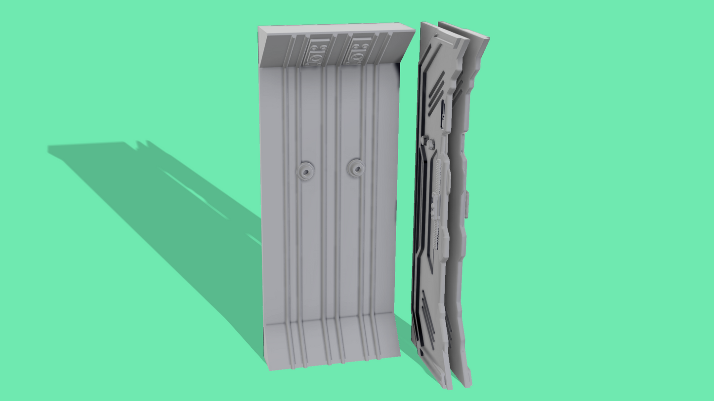 Dark Trooper Lockers 6"