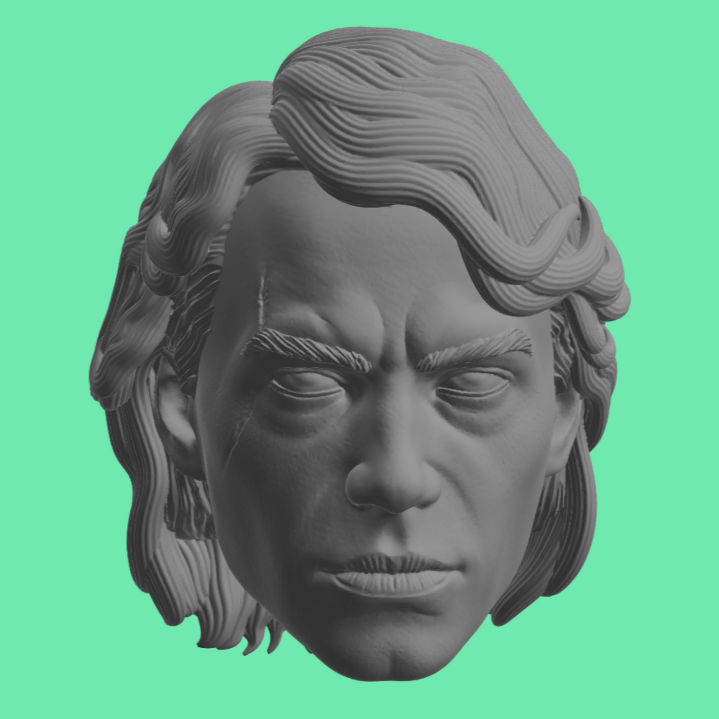 Anakin (Ahsoka) Head Sculpts