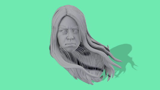 Naru Prey Head Sculpt