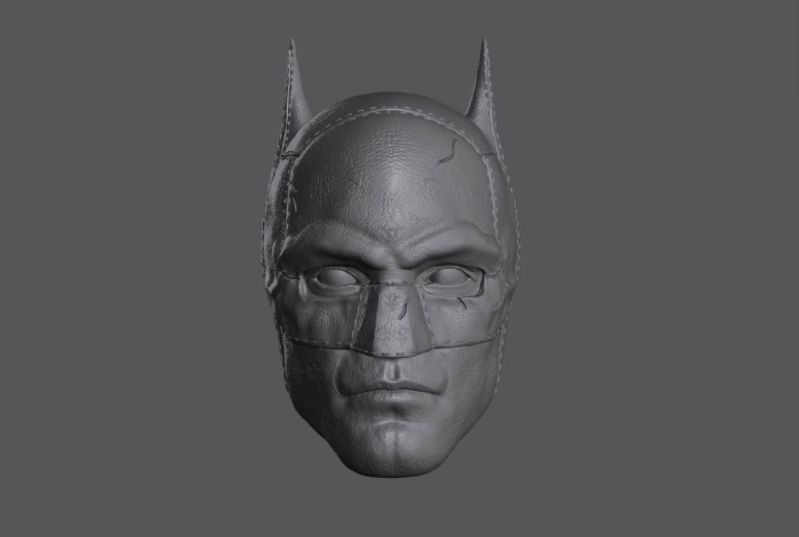 Batman Head From Rear Batman Head Sculpts – Syndicate Customs
