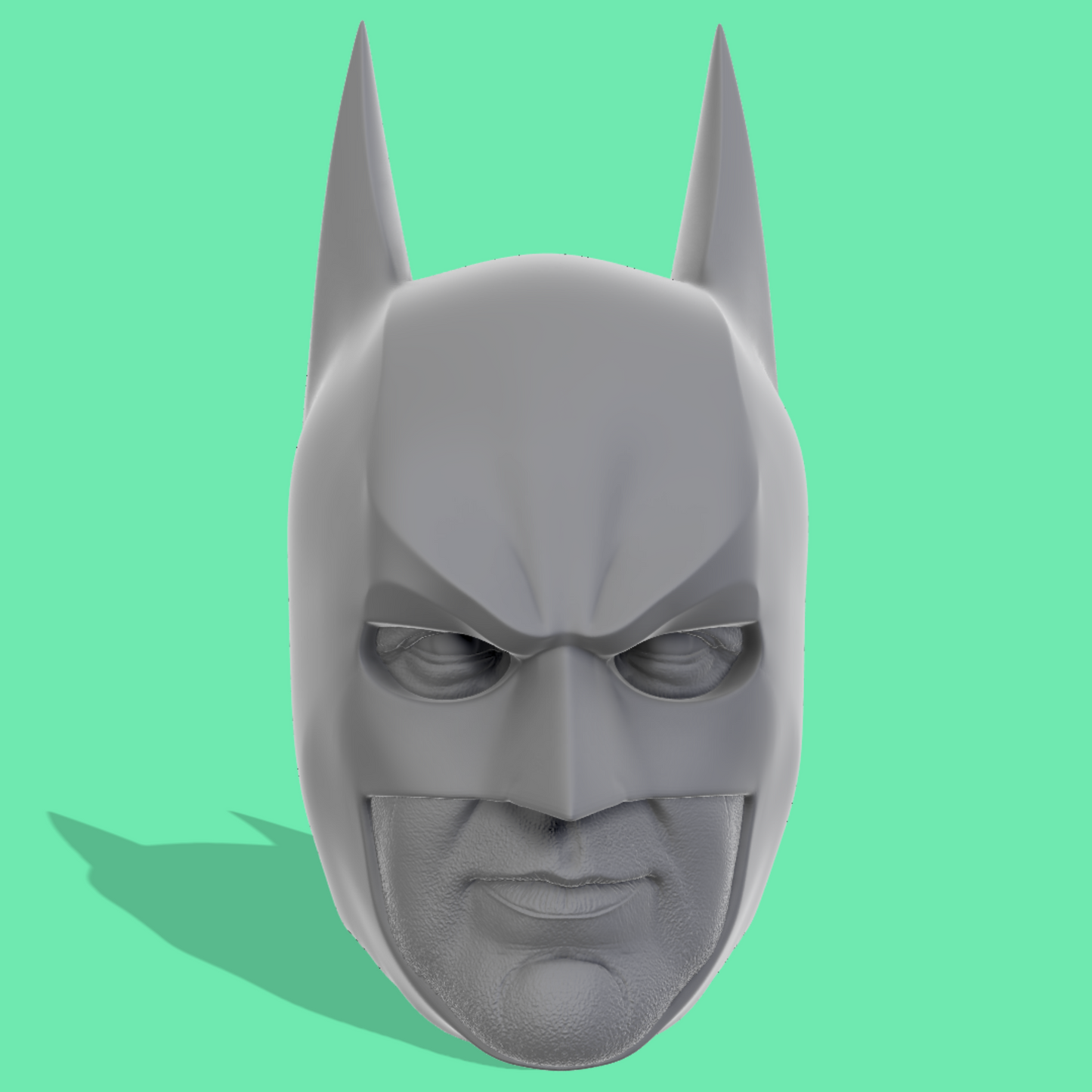 Batman Realistic Movie Head Sculpts