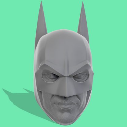 Batman Realistic Movie Head Sculpts