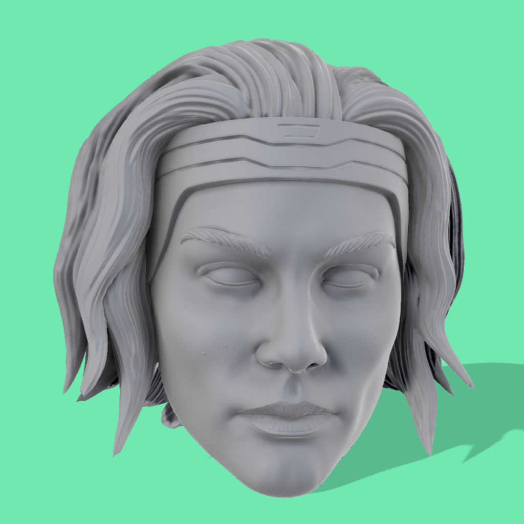 Bo Katan Realistic Head Sculpts