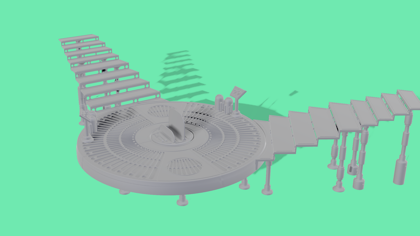 Carbon Freezing Chamber Diorama