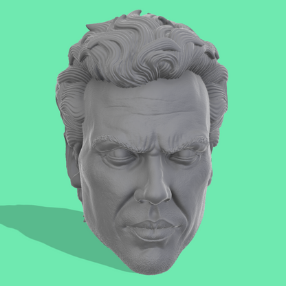 Batman Realistic Movie Head Sculpts