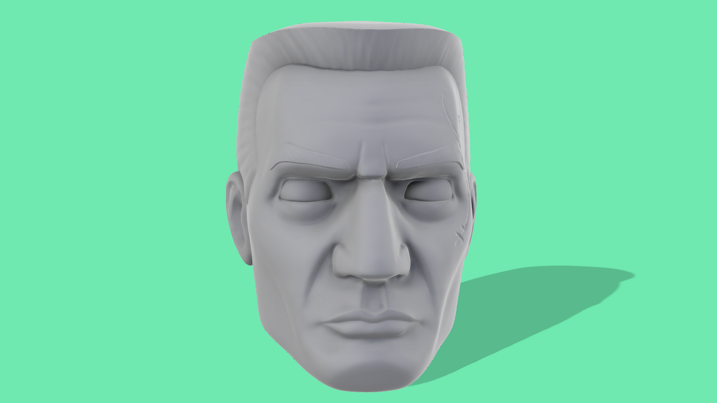 Animated Clone Heads