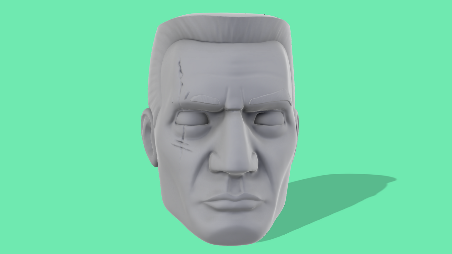 Animated Clone Heads