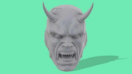 Daredevil Shadowland Head Sculpt