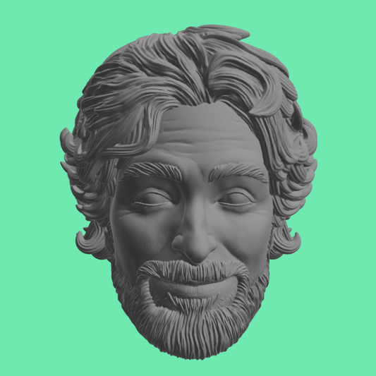 Ezra Realistic Head Sculpts