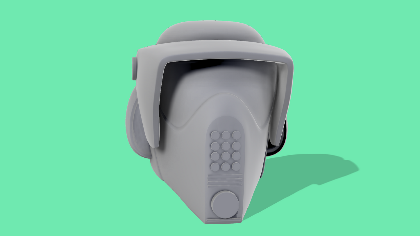 Ezra Head Sculpt with Movable Helmet