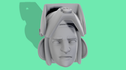 Ezra Head Sculpt with Movable Helmet