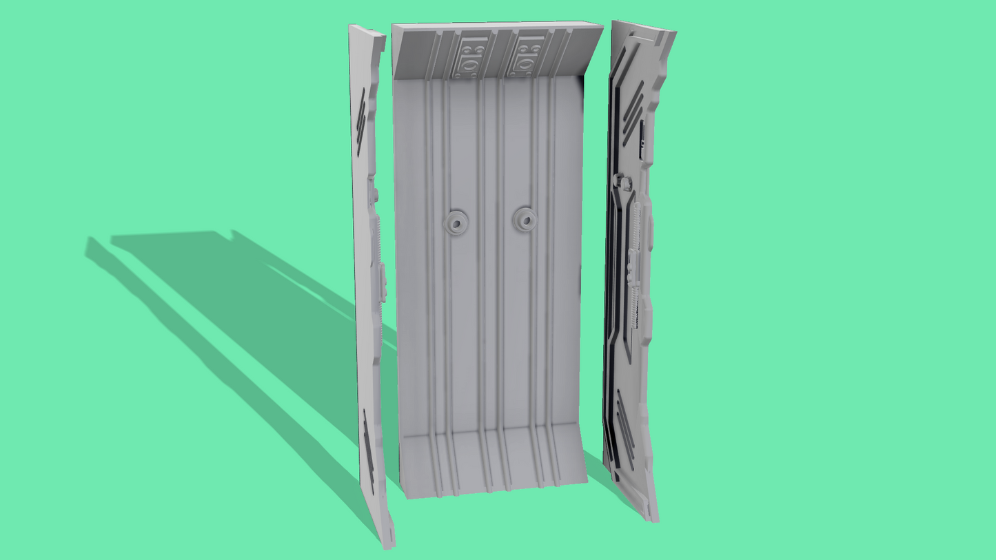 Dark Trooper Lockers 6"