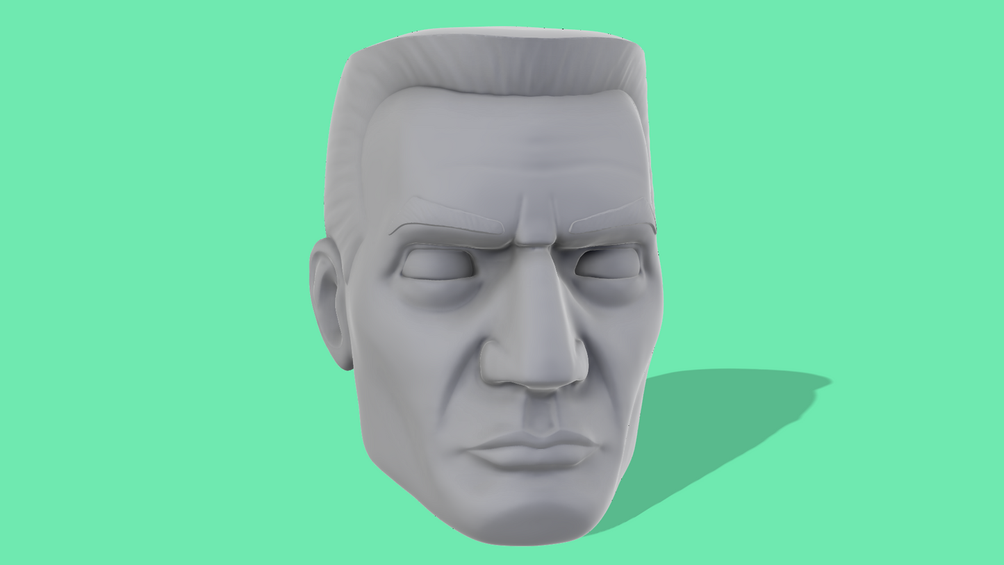 Animated Clone Heads