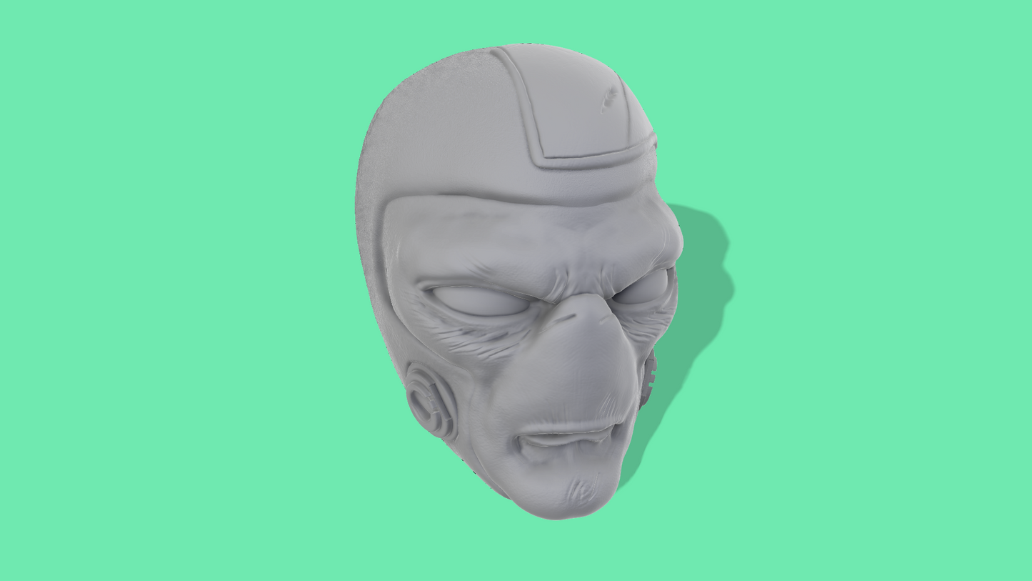 Cad Bane Head Sculpts and Accessories MJB