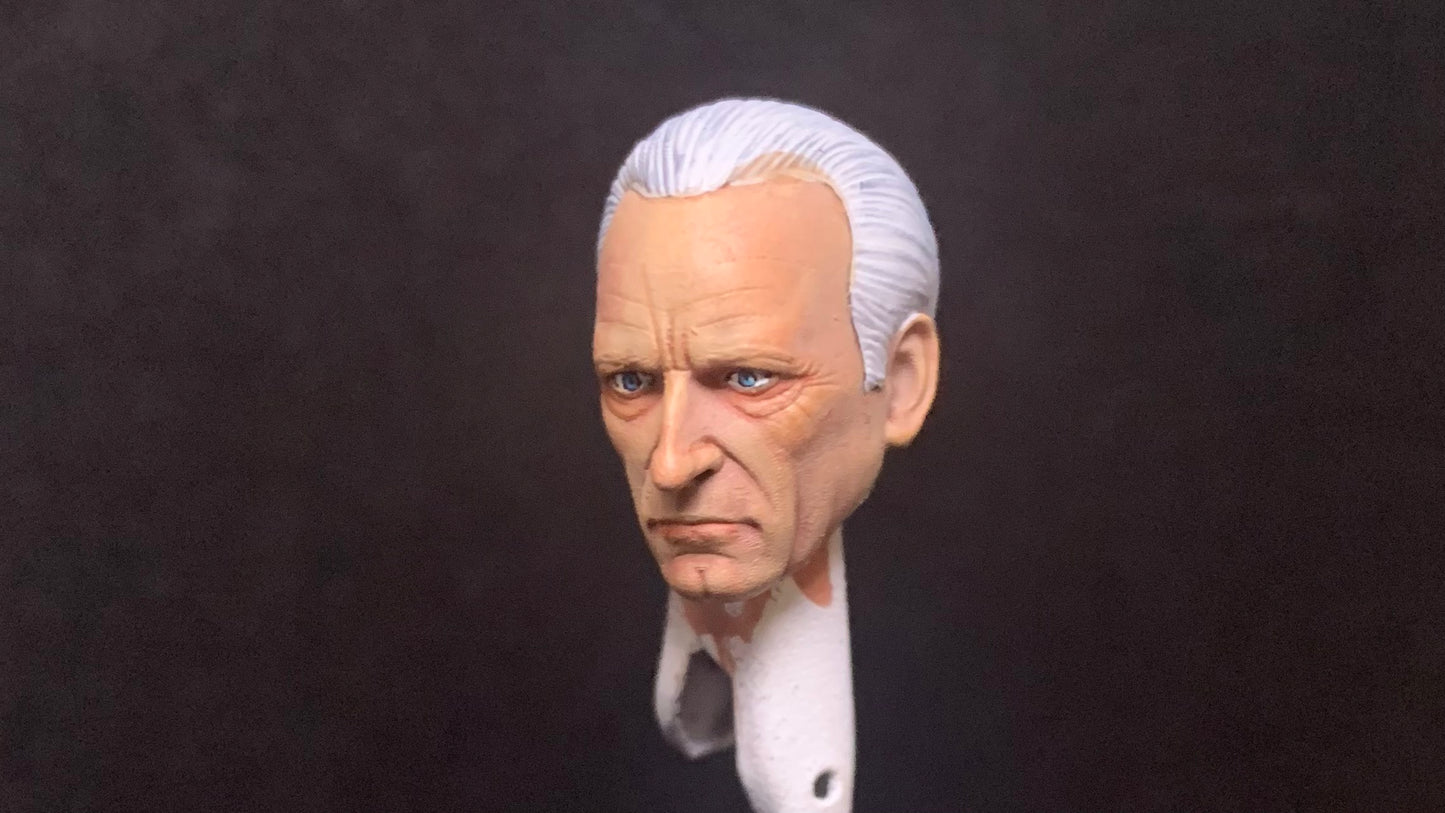 Senator Sheev Palpatine Head Sculpt