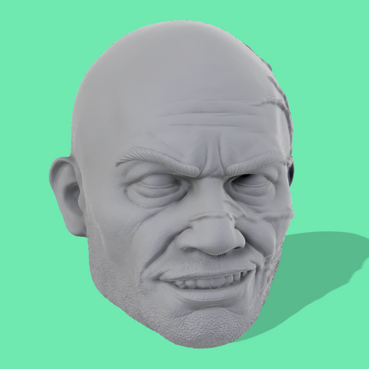 Wrecker Realistic Head Sculpts