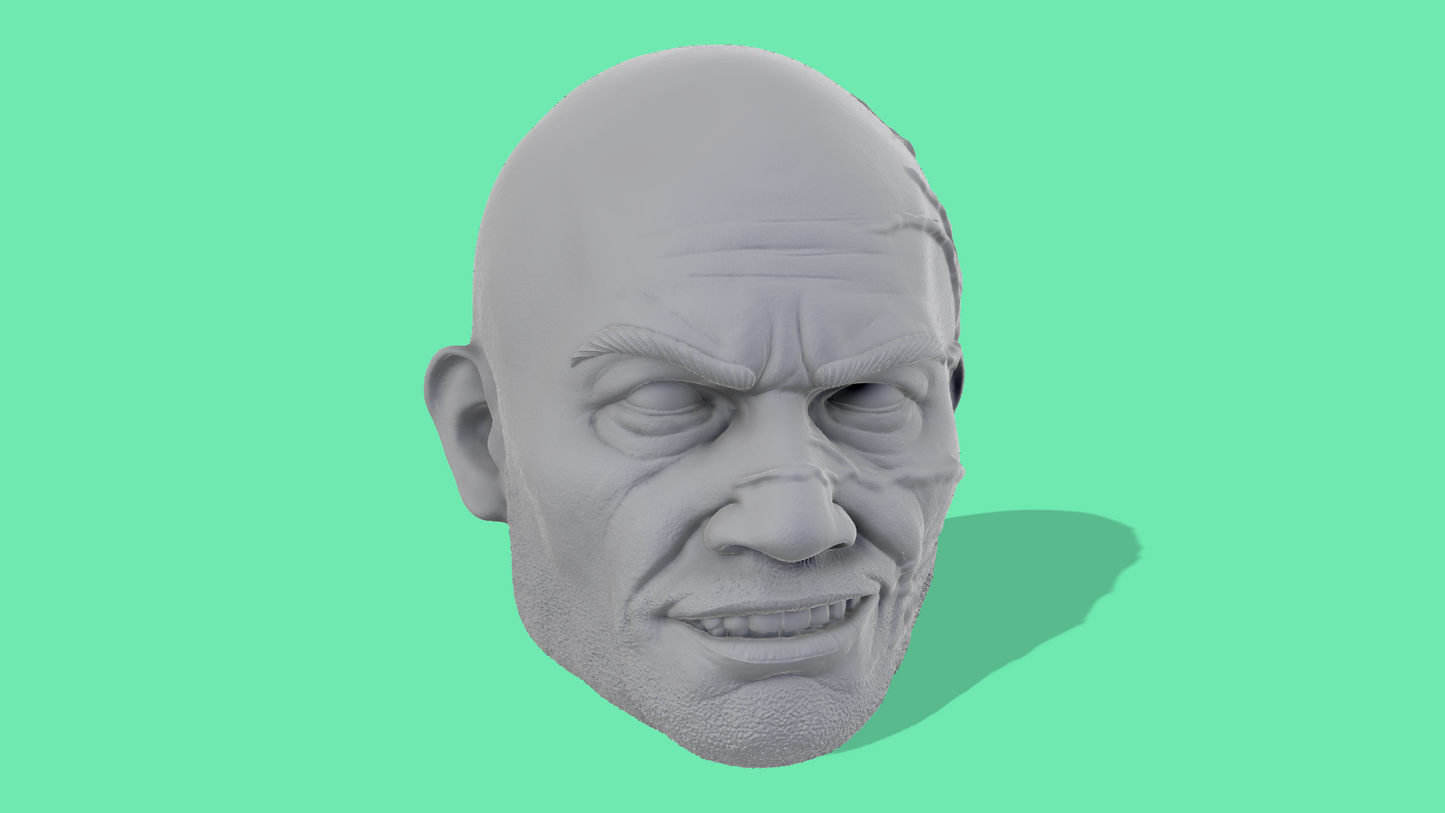 Wrecker Head Sculpt