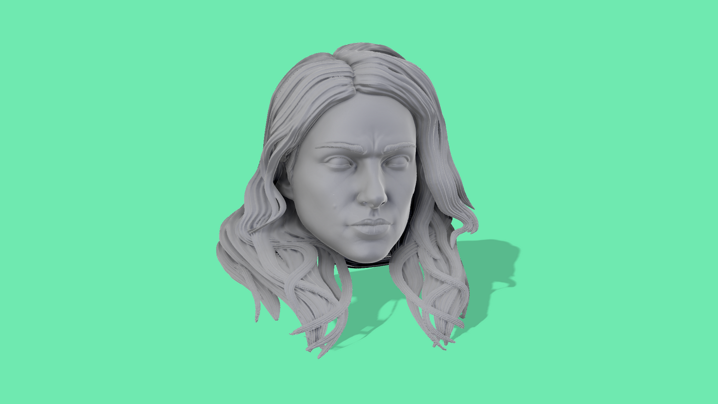 Jane Foster Head Sculpt