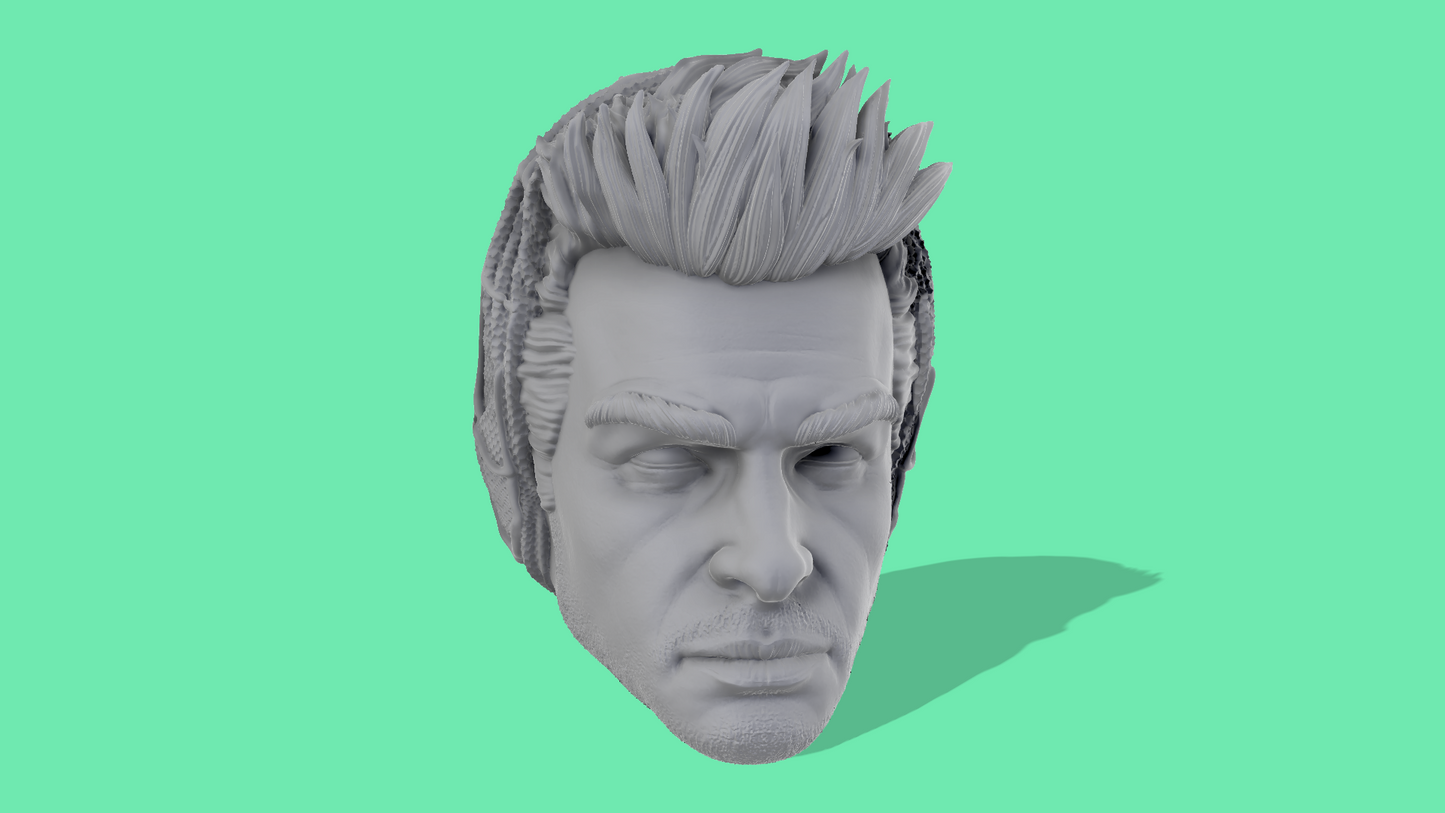 Peter Andrew Head Sculpts