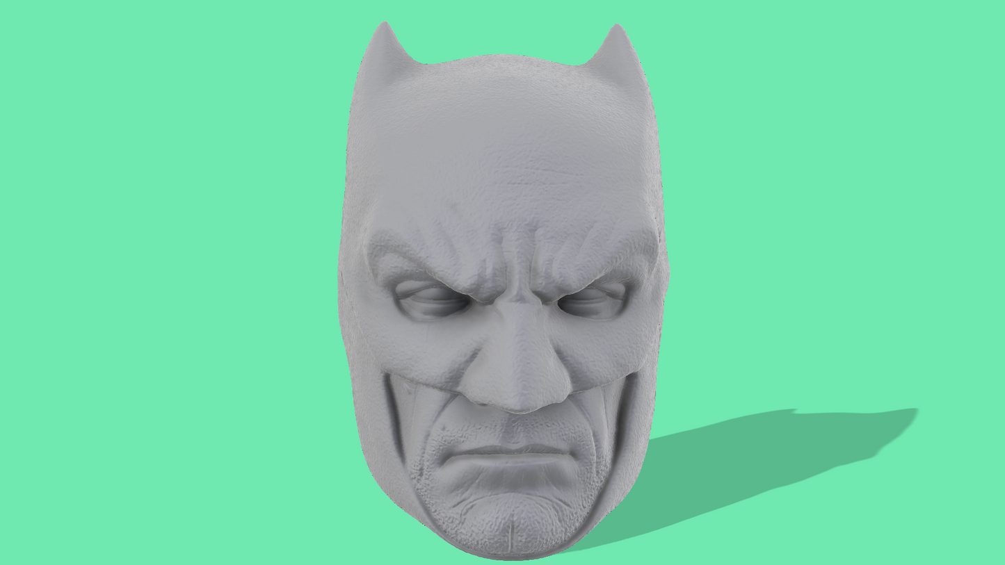 Batman Realistic Movie Head Sculpts