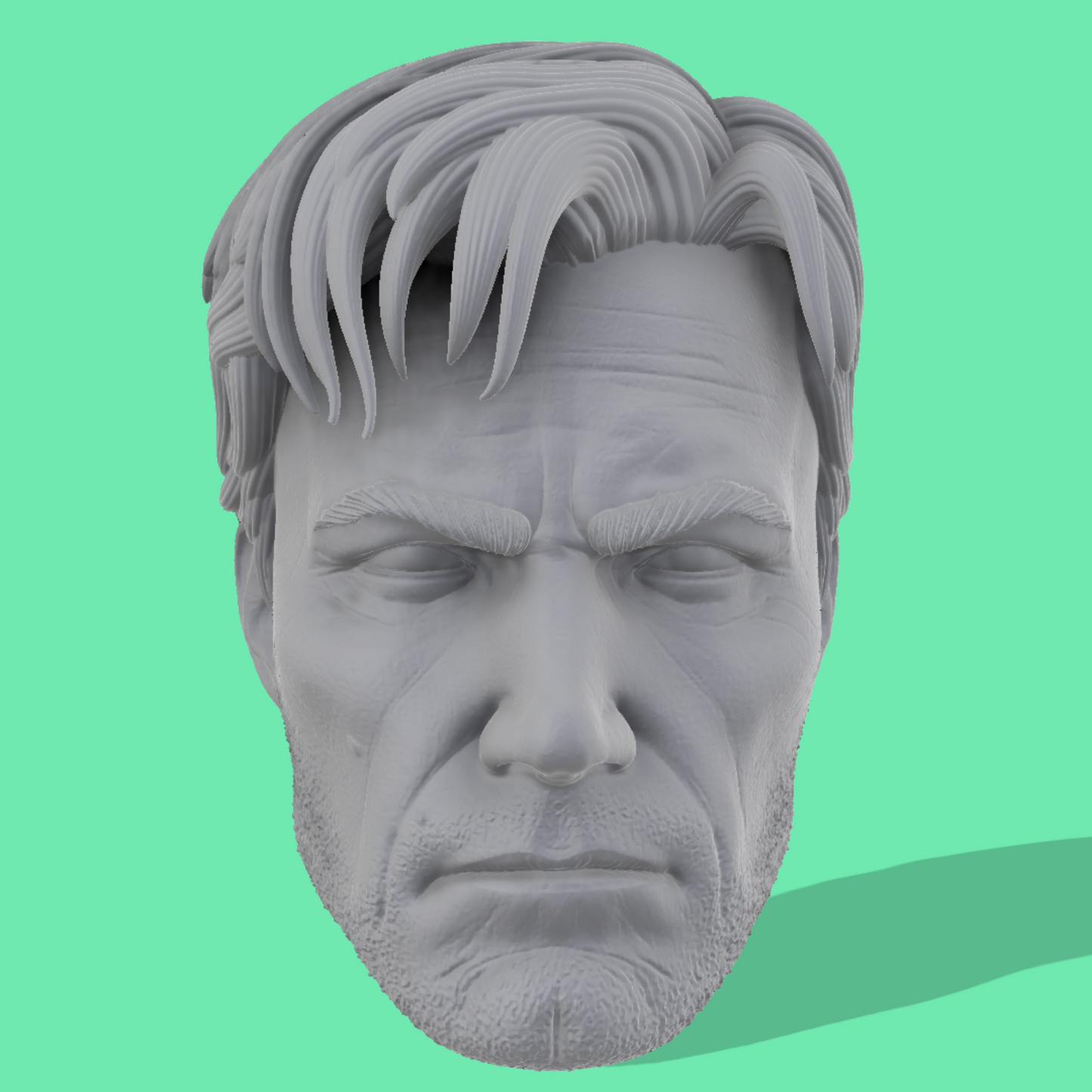 Batman Realistic Movie Head Sculpts