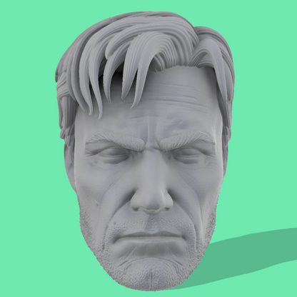 Batman Realistic Movie Head Sculpts