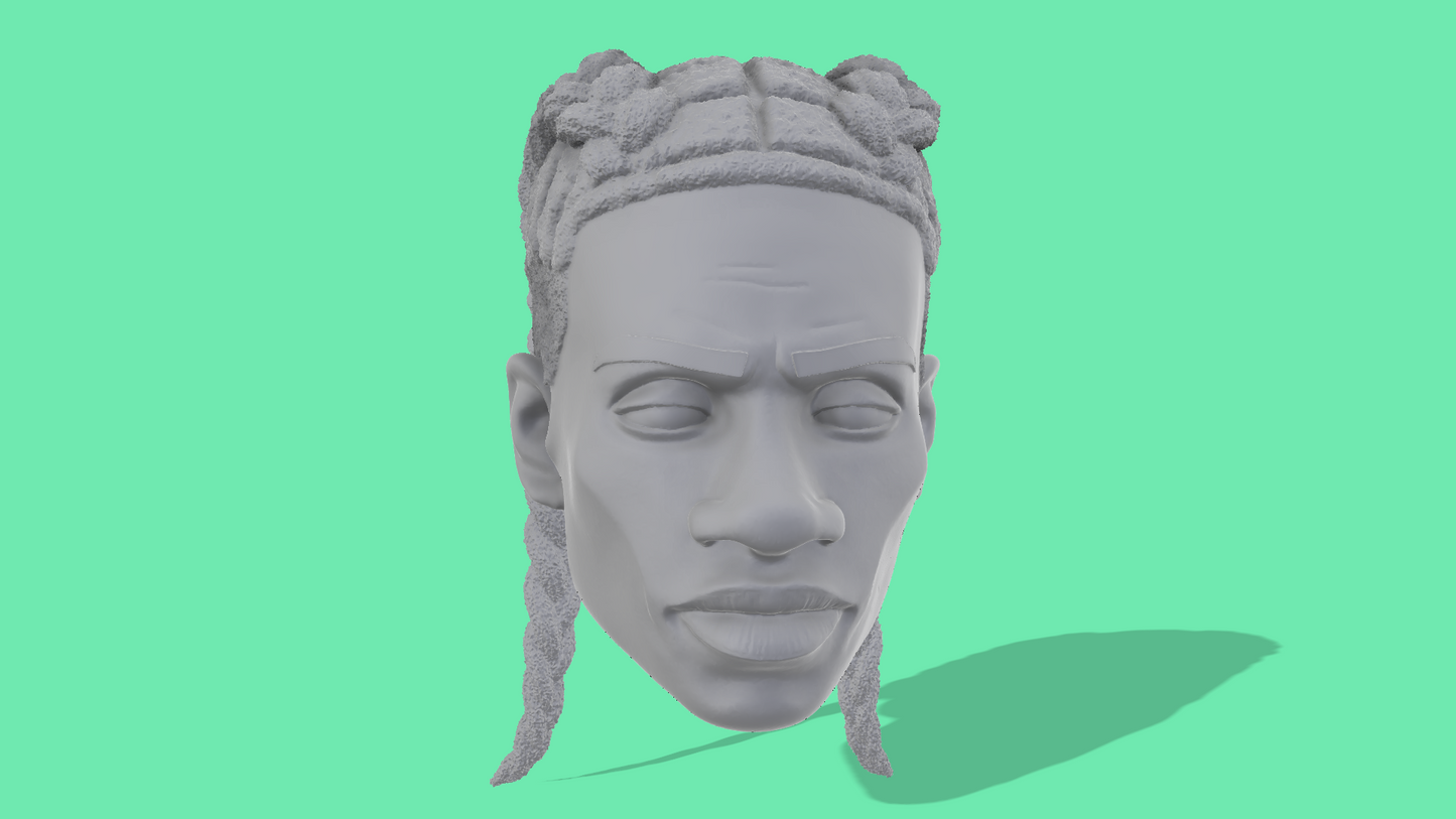 Miles Head Sculpts