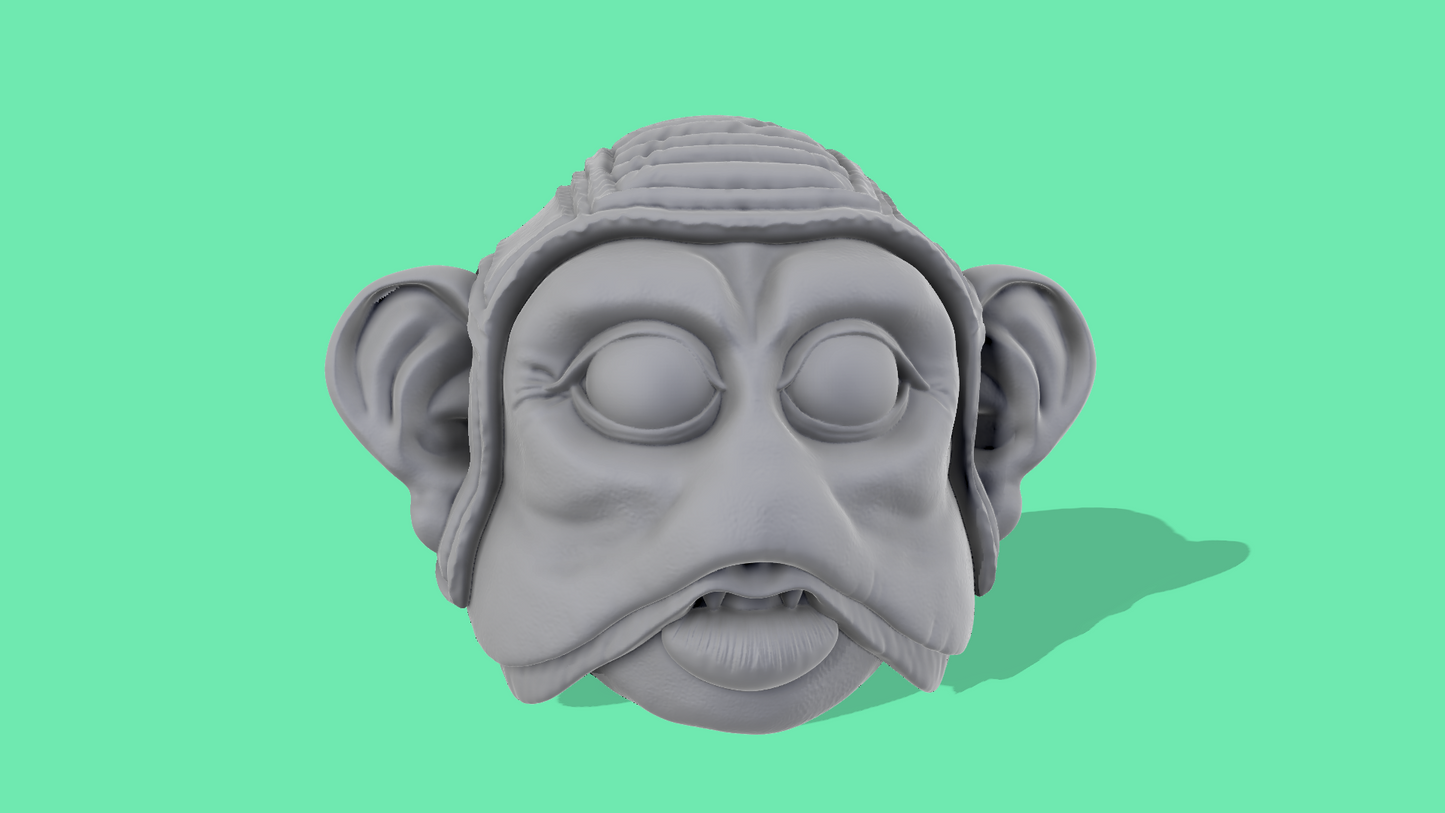 Neinnumb Head Sculpt