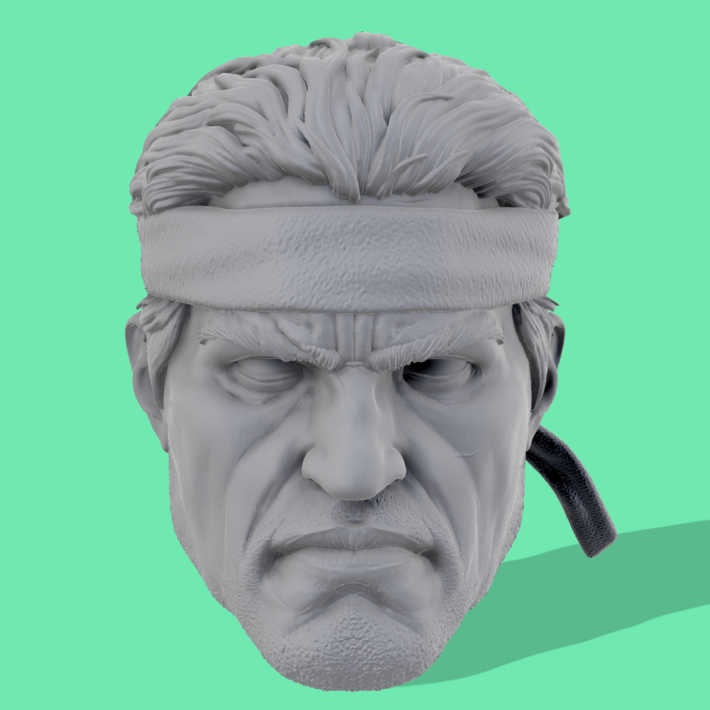 Punisher Head Sculpt