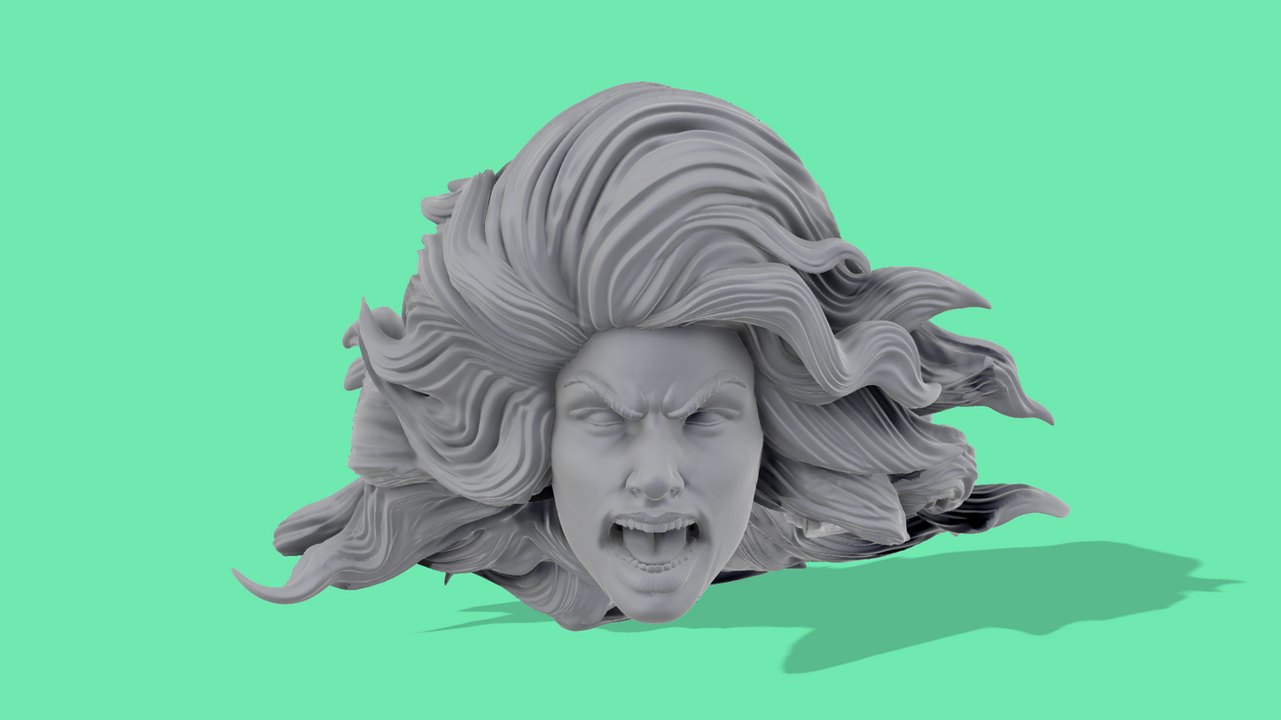 Storm Head Sculpt