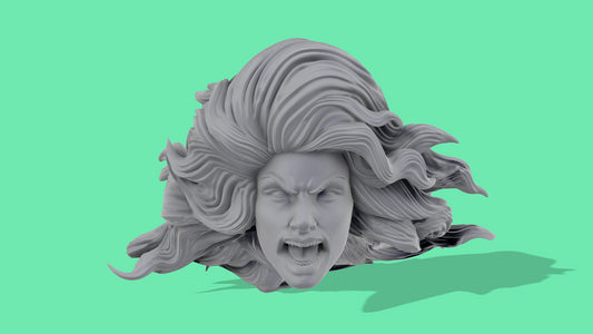 Storm Head Sculpt