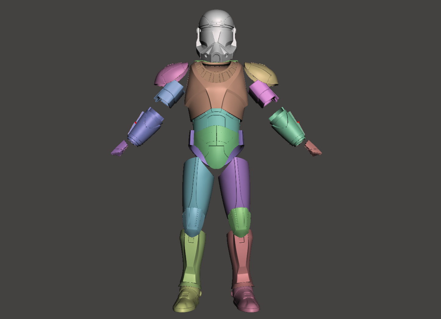 Animated Clone Commando