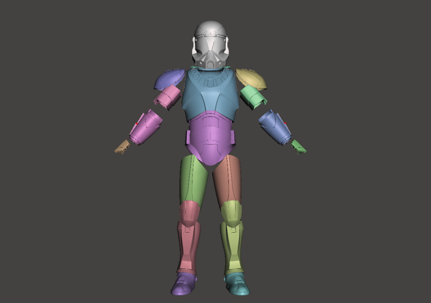 Animated Clone Commando