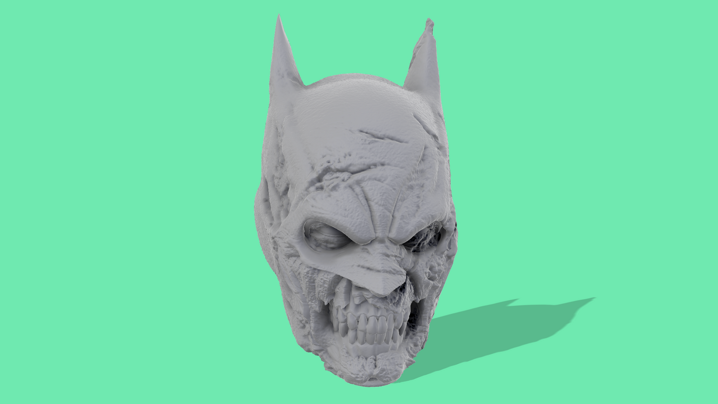 Batman Animated Comic Head Sculpts